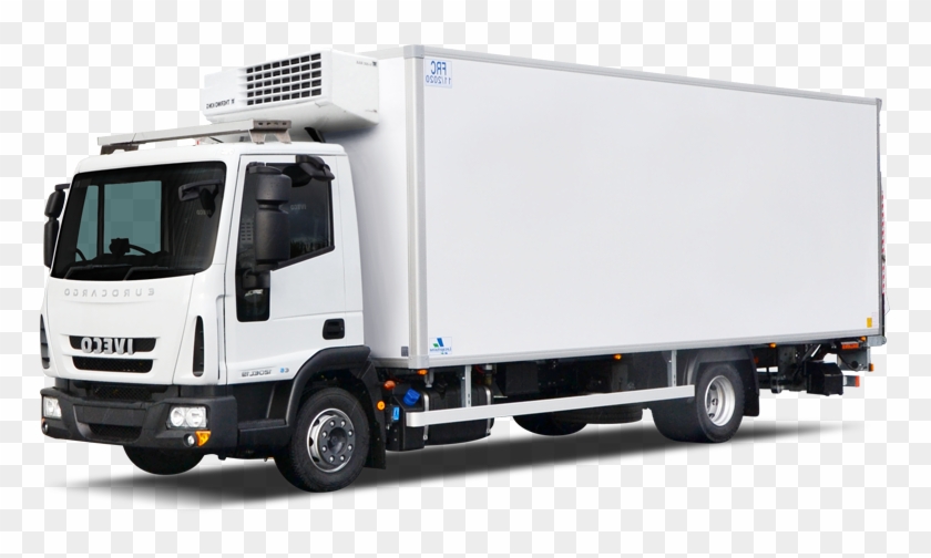 Large Box Truck Cooler With Tail-lift - سيارة نقل اثاث Clipart #5058380