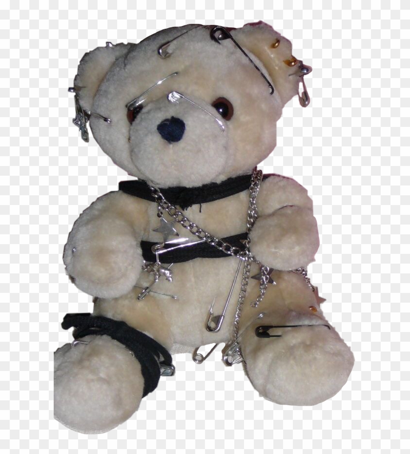 creepy bear doll