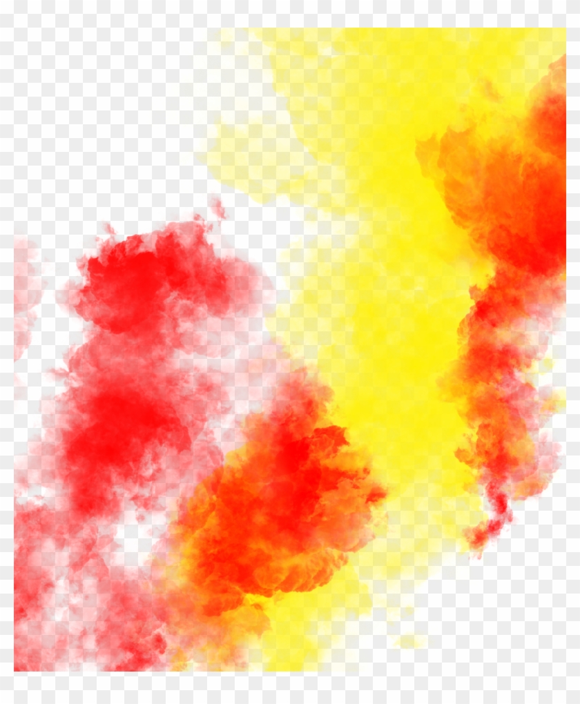 Color Splash - Color Smoke Png Clipart