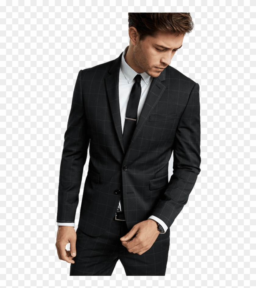 Free Png Men Jacket Wool With Buckles Png Image With - Male Model In Suit No Background Clipart #5059949