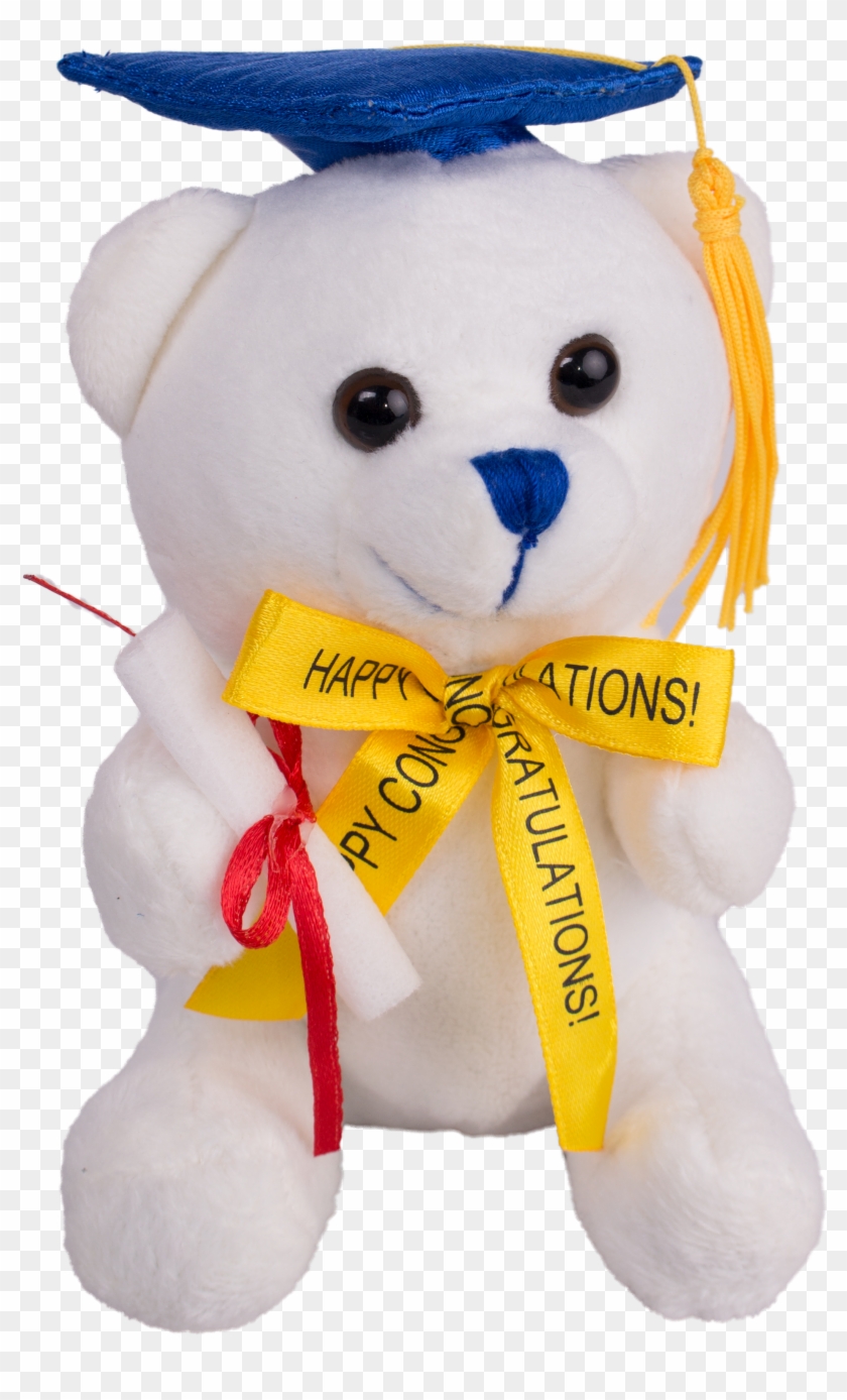Veil Entertainment Graduation Bear With Diploma - Teddy Bear Clipart