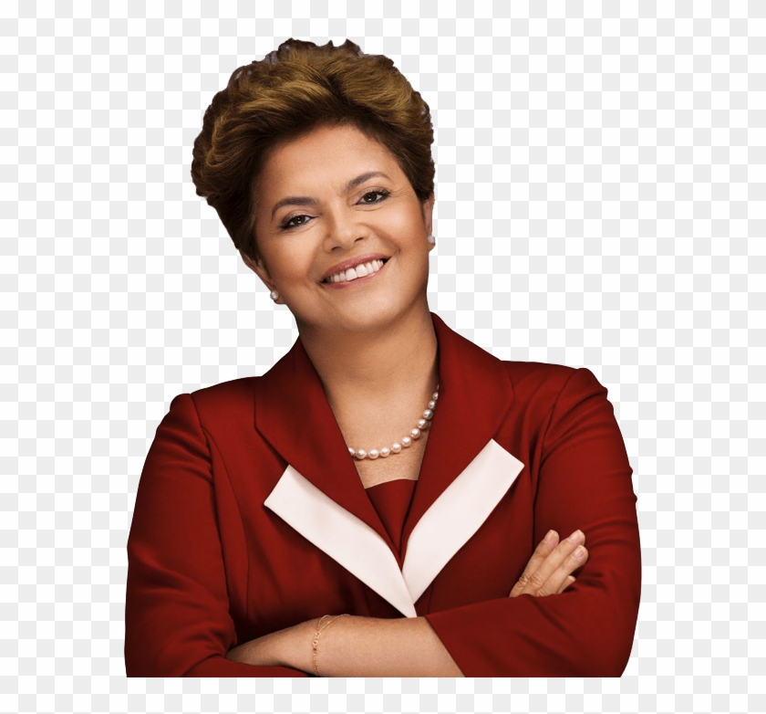 Dilma Rousseff Portrait Happy - Dilma Rousseff Clipart #5060112