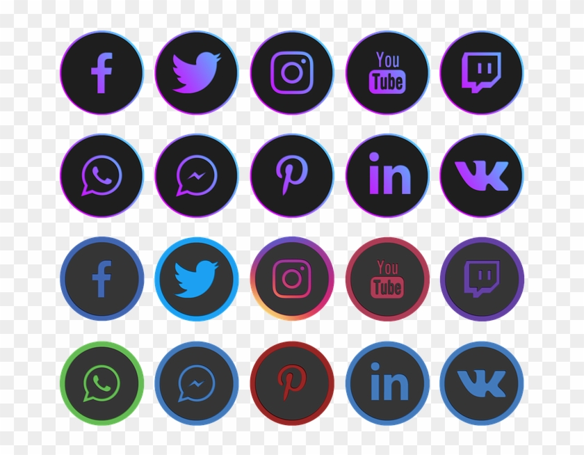Social Networks Icon Social Media Whatsapp - Youtube Clipart