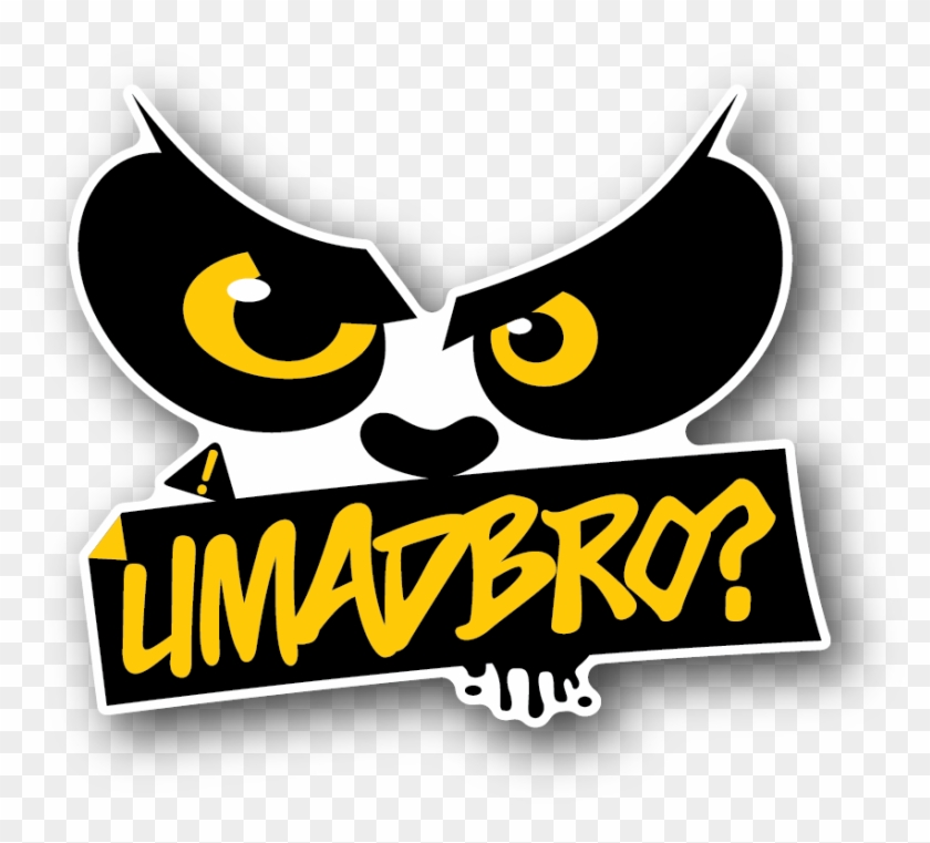U Mad Bro Png Transparent Images - Logo Stiker Clipart