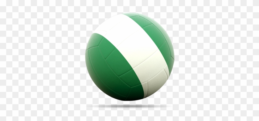 Nigeria Ball Flag Png Clipart #5061633