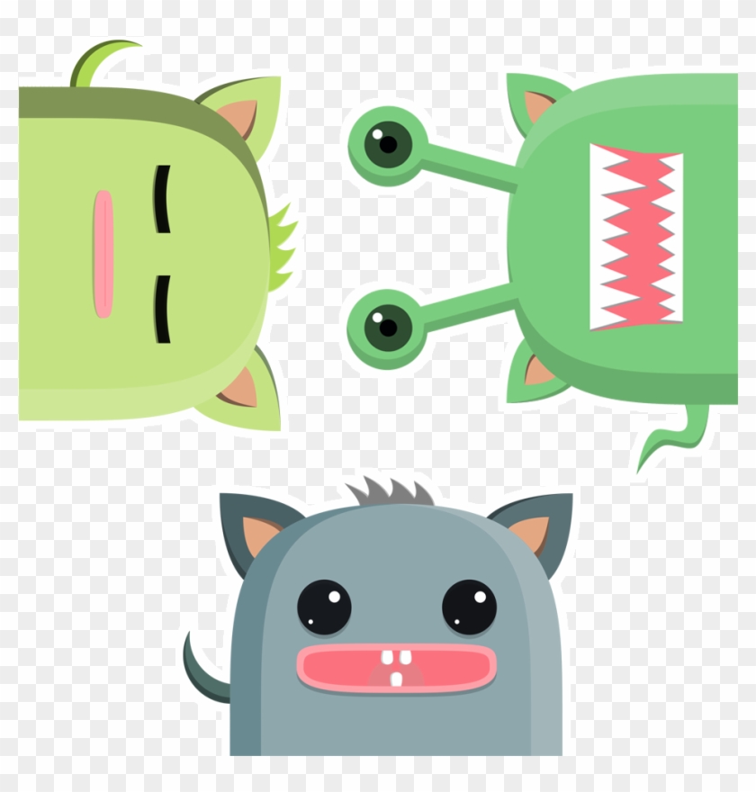 Thumb Image - Monstrinhos Png Clipart #5062147