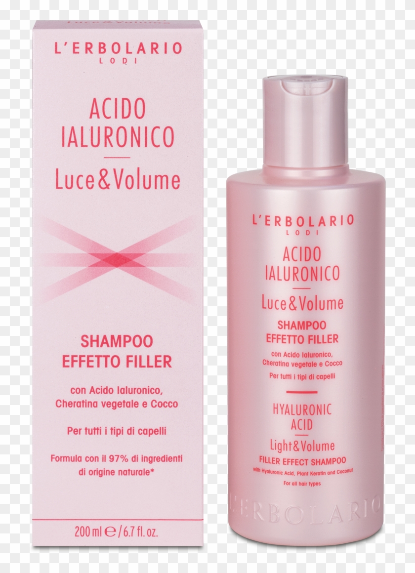 Hyaluronic Acid Filler Effect Shampoo - Linea Capelli Acido Ialuronico L Erbolario Clipart #5062226