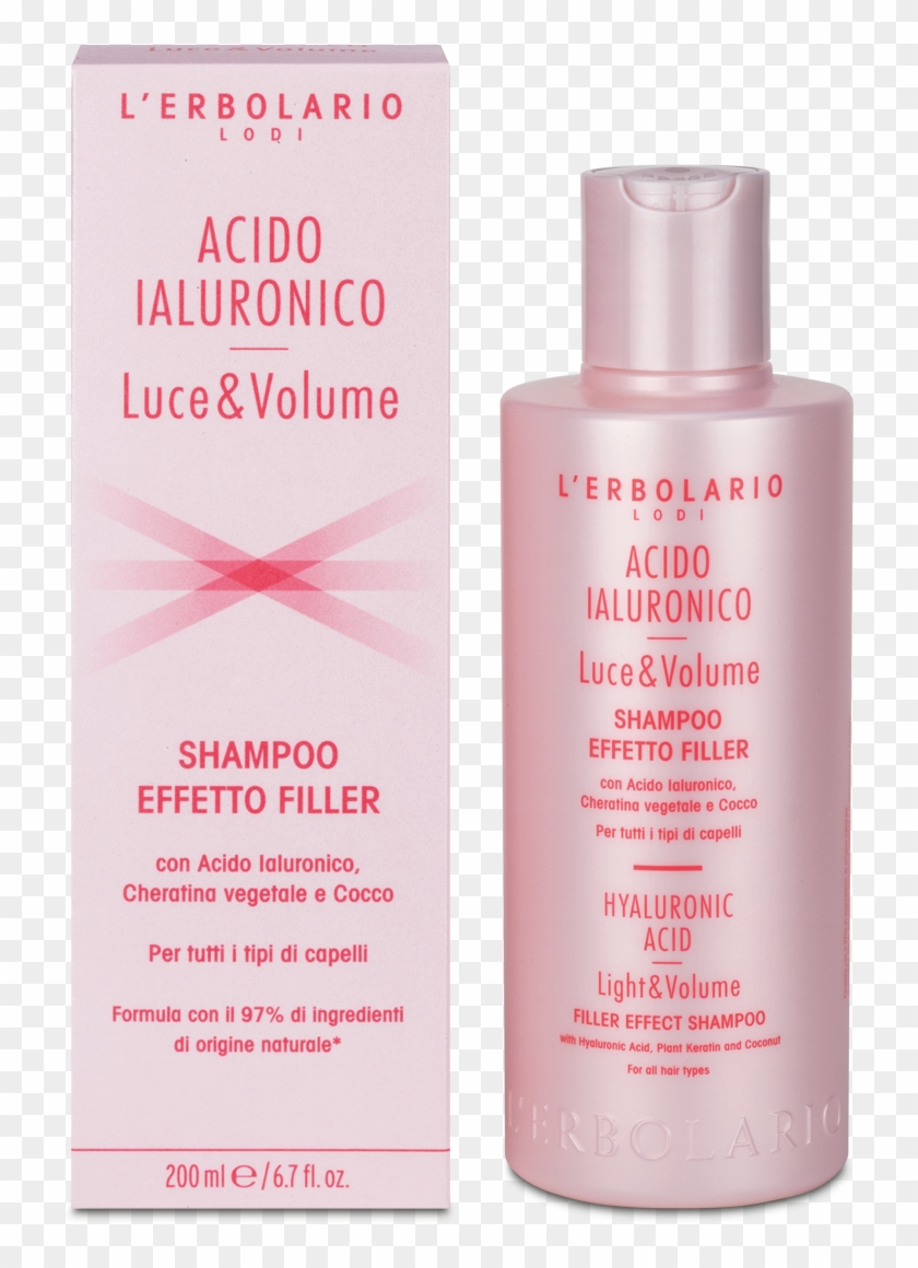 Hyaluronic Acid Filler Effect Shampoo - Linea Capelli Acido Ialuronico L Erbolario Clipart