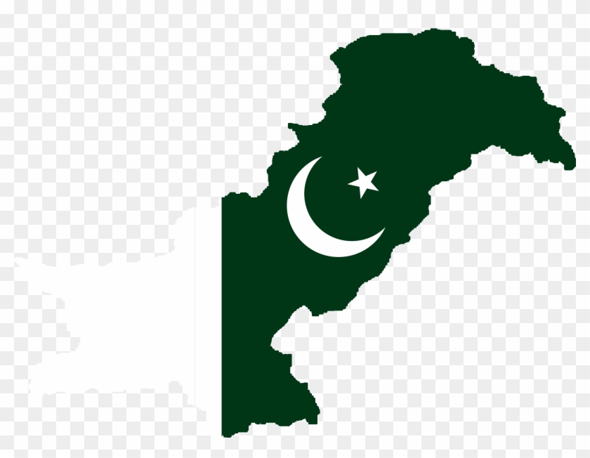 Pakistan Flag Map - Gilgit Baltistan On Pakistan Map Clipart