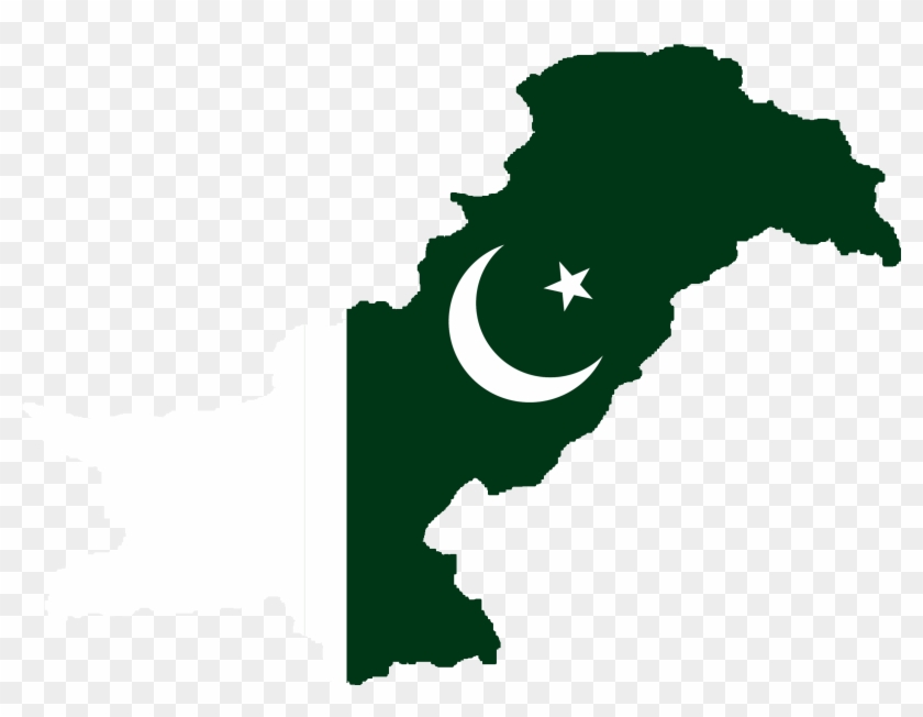 Pakistan Flag Map - Gilgit Baltistan On Pakistan Map Clipart #5062677