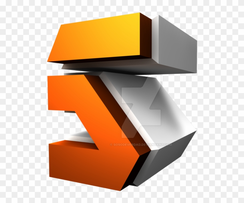 S 3d Logo Png - S Logo 3d Png Clipart
