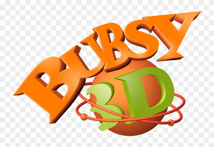 3d Logo I Made The Other Day - Bubsy Clipart #5063058