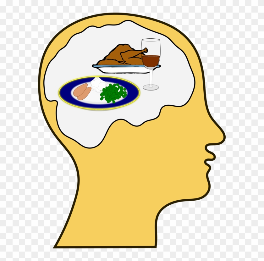 Thinking About Food Transparent Clipart