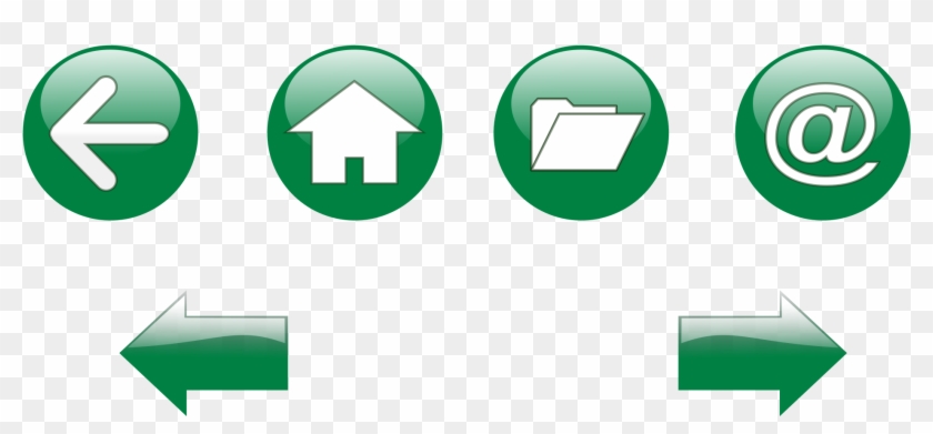 Buttons Clip Art - Navigation Button Icon - Png Download