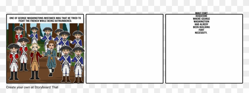 French And Indian War - Seminole War Comic Strip Clipart #5063352