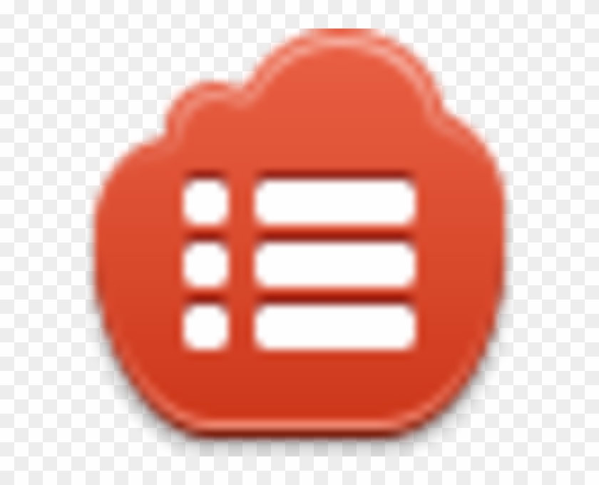 App Menu Icon Red Clipart