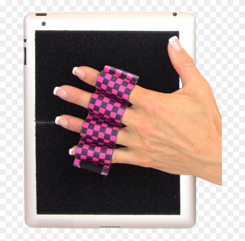 Heavy Duty 4-loop Grip For Ipad Or Large Tablet - Iphone Clipart #5064928