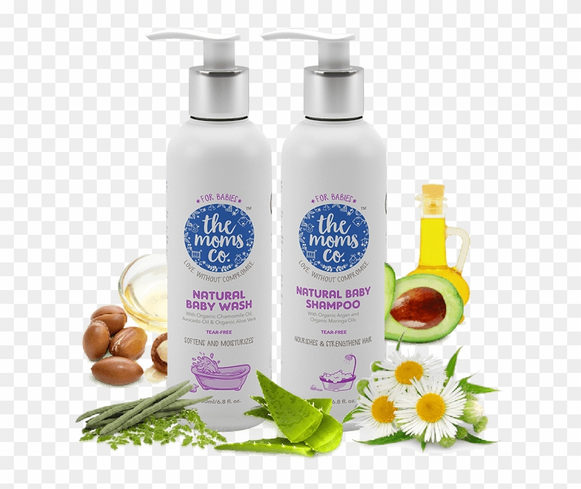 Natural Tear-free Cleaning Bundle For Baby - Cosmetics Clipart