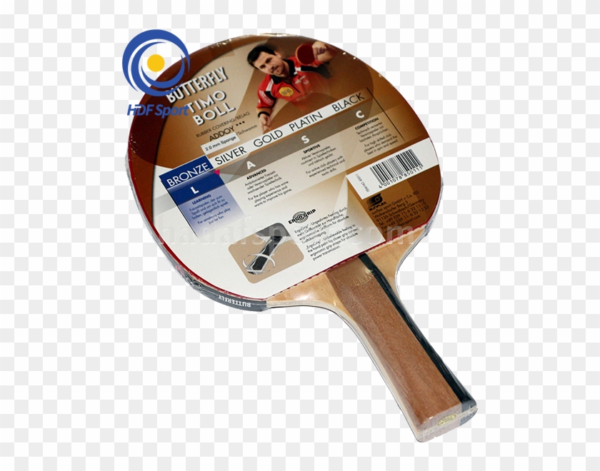 Butterfly Timo Boll Bronze - Ping Pong Clipart