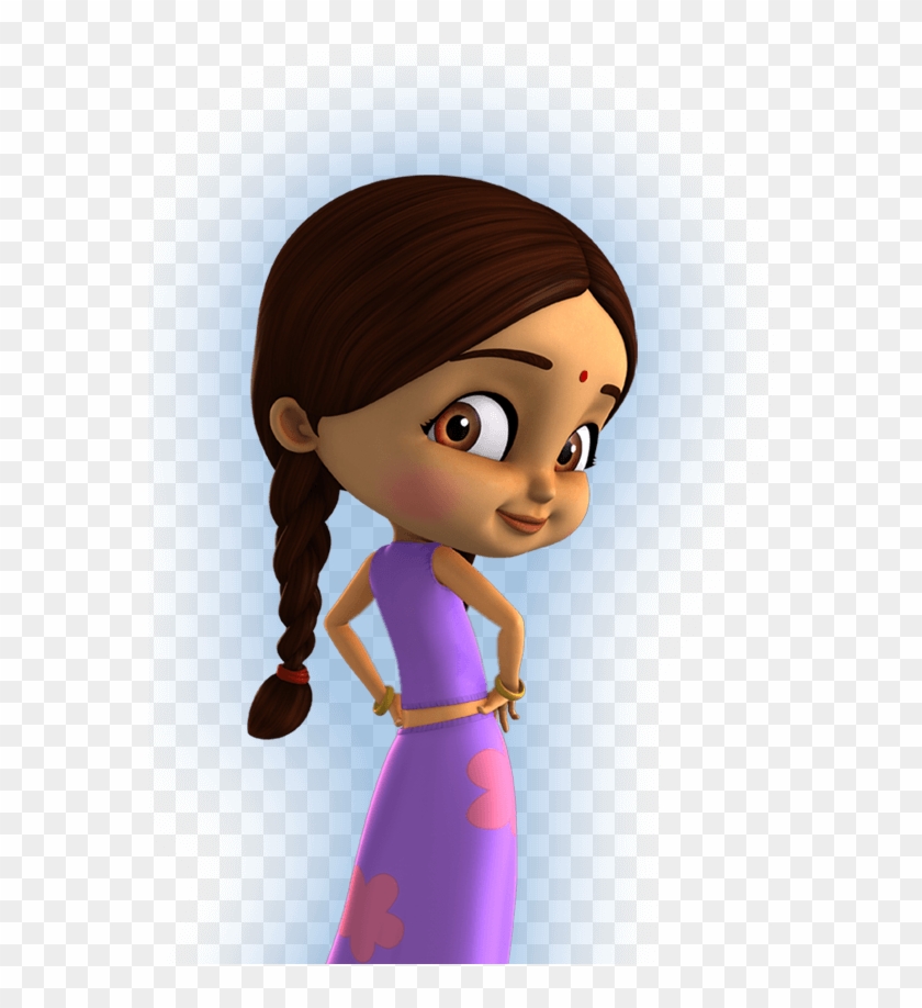 Chutki Super Bheem Bg - Chota Bheem 3d Cartoon Clipart #5065766