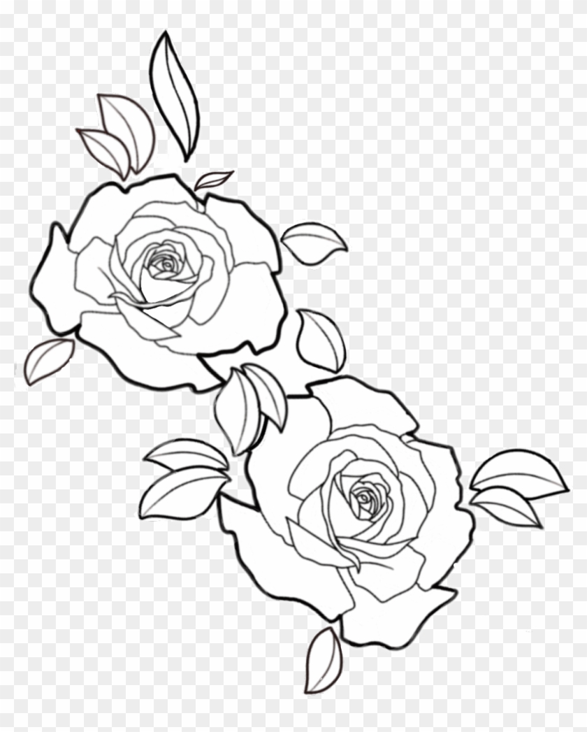 #roses #flowers #design #floral #freetoedit - Floribunda Clipart #5065880
