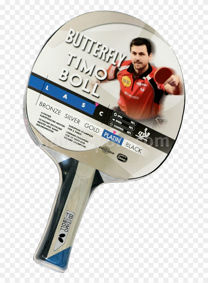 Butterfly Timo Boll Platin - راکت پینگ پنگ باترفلای Timo Boll Platin Clipart