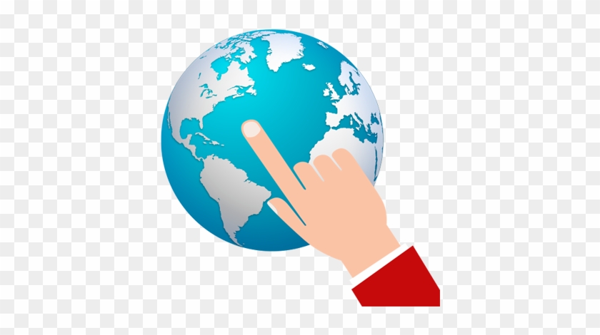 Atm Service - World Globe Png Transparent Clipart #5066239