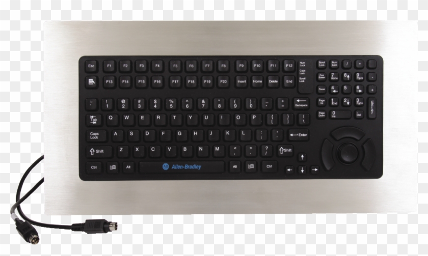 Ps/2 Panel Mount Keyboard/mouse 116key Stainless - Computer Keyboard Clipart