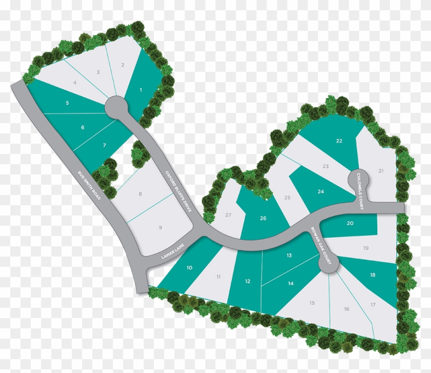 View Community Site Plan - Map Clipart