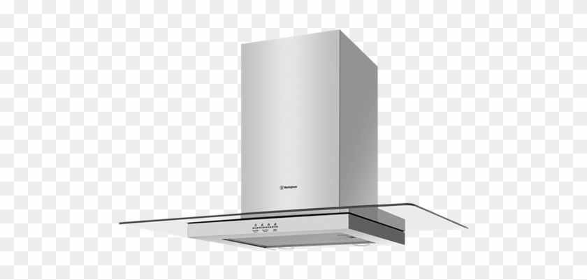 90cm S/steel And Flat Glass Canopy - Westinghouse 900mm Glass Canopy Rangehood Clipart #5066966