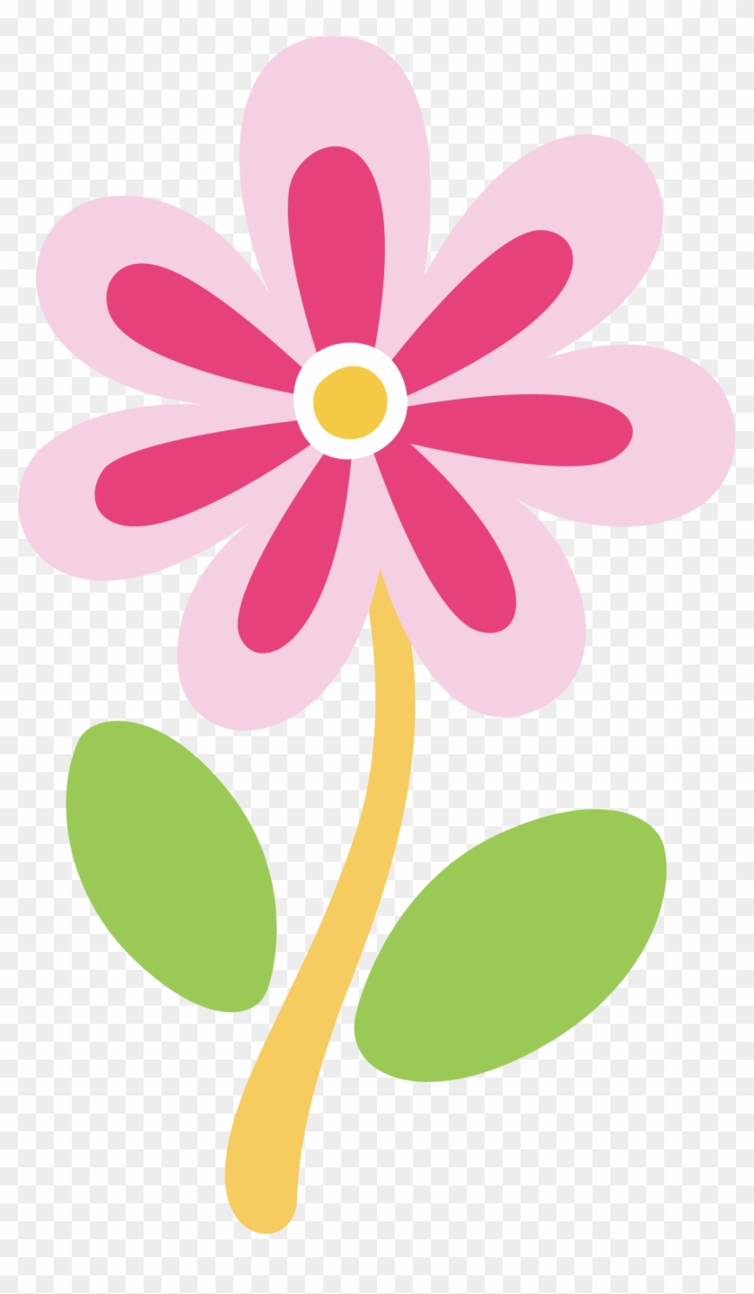 Easter Flower Clipart Printable Sticker - Clip Art Easter Flowers - Png Download #5067114