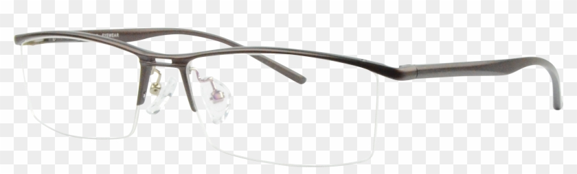 Al130 Brown Cheap Glasses - Transparent Material Clipart #5067241