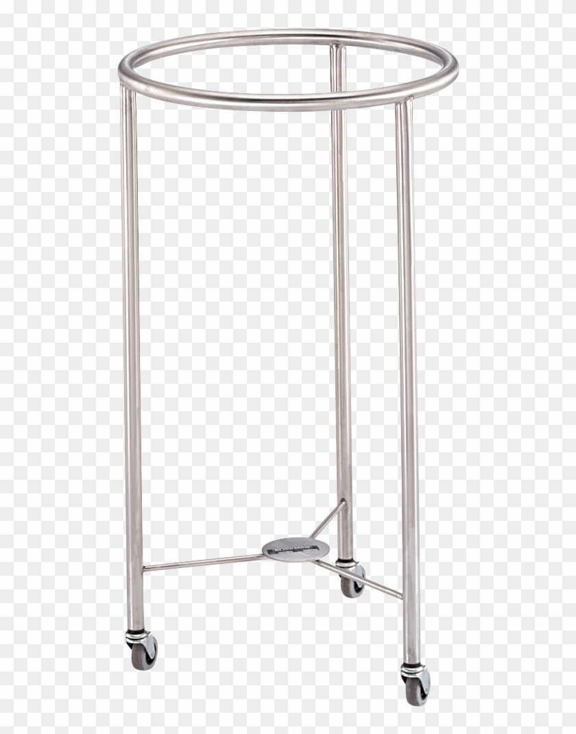 Round, Stainless Steel Hampers - Bar Stool Clipart #5067322