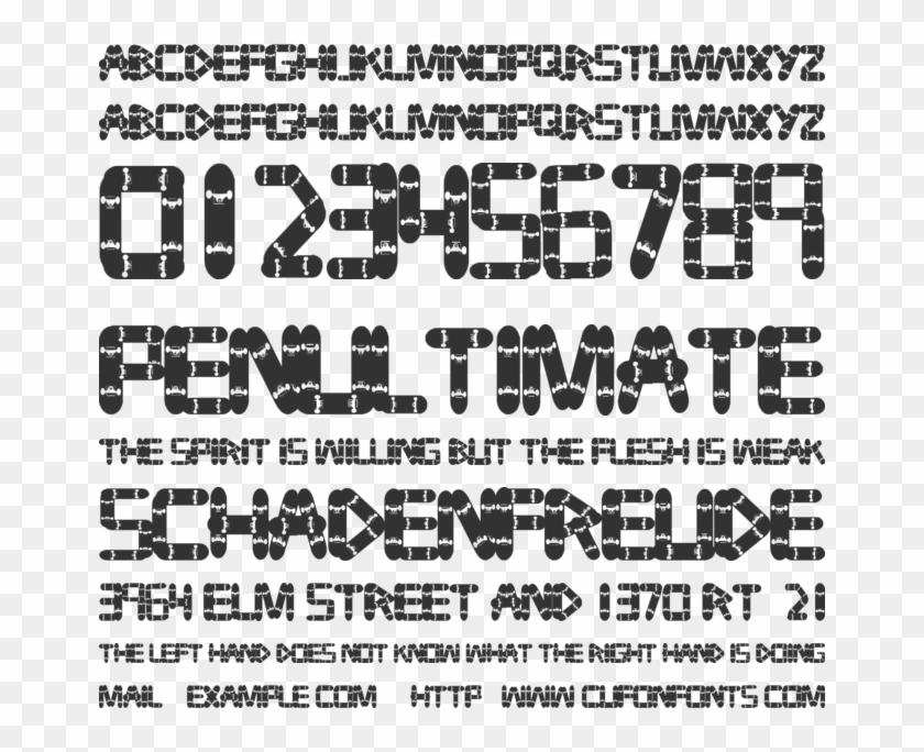 Tabla Font Preview - Calligraphy Clipart #5067495