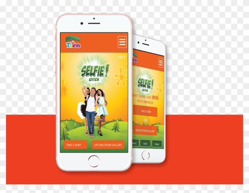 Development Of Crown Beverages Mirinda Miss Teen Selfie - Samsung Galaxy Clipart #5067720
