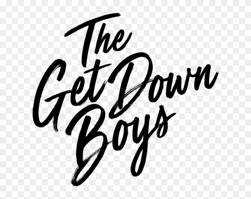 The Get Down Boys - Calligraphy Clipart