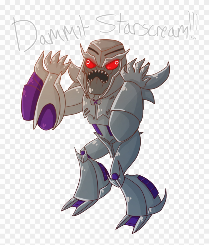 Dammit Starscream By Bluestripedrenulian Transformers - Cartoon Clipart #5068066
