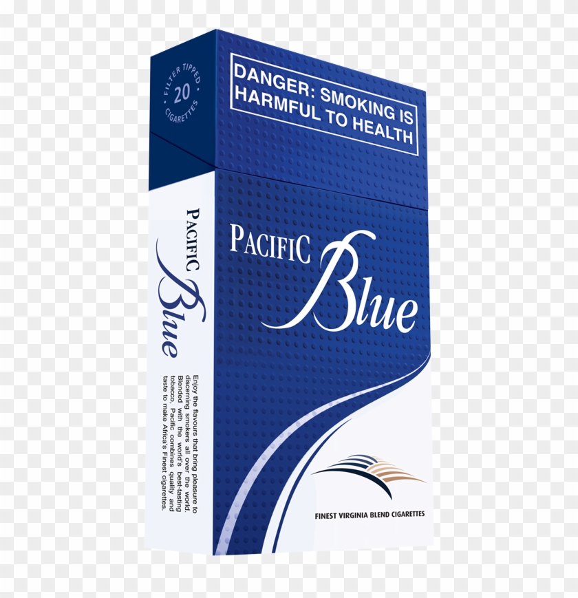 Pacific Blue Smooth Zim Flat - Pacific Blue Cigarette Clipart #5068577