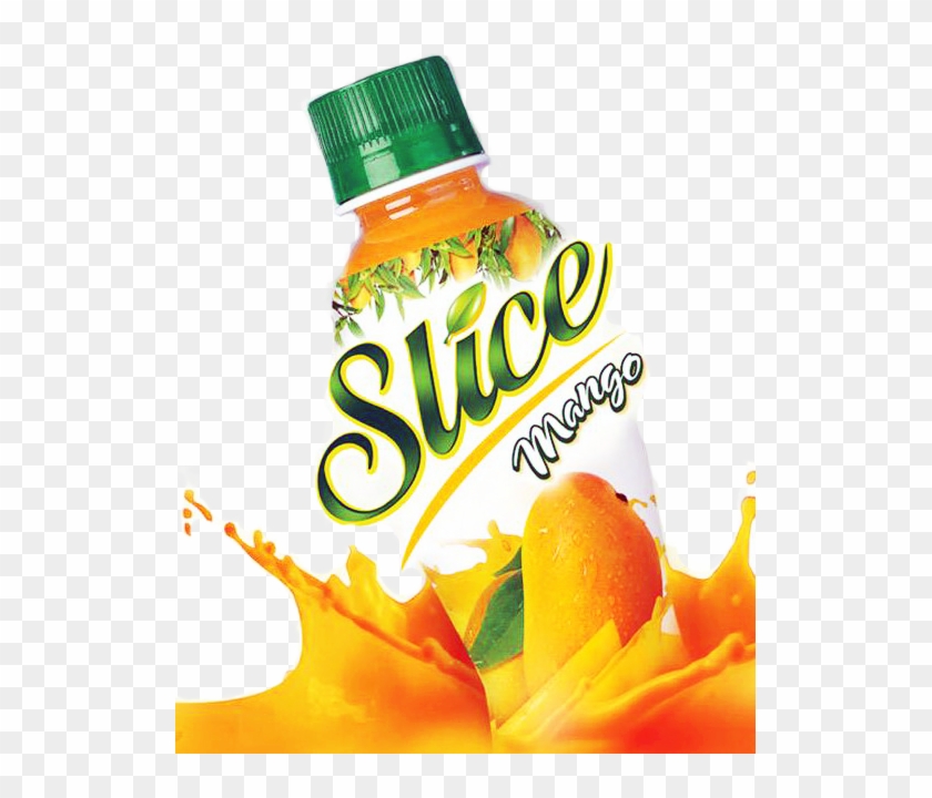 Pure Mango Pleasure - Slice Juice Logo Png Clipart