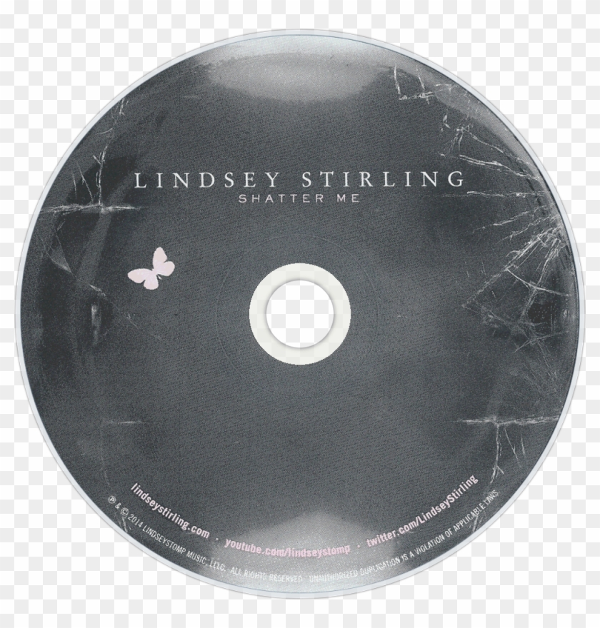 Lindsey Stirling Shatter Me Cd Disc Image - Cd Clipart