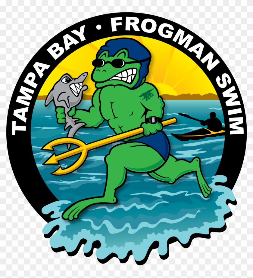 Tampabay Frogman Swim Png - Tampa Bay Frogman Swim Clipart