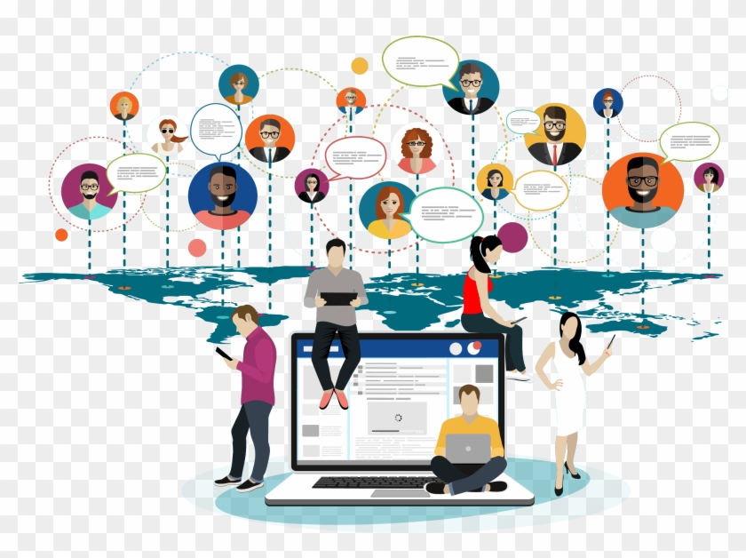 Omegle World Live Chat - Cartoon Clipart