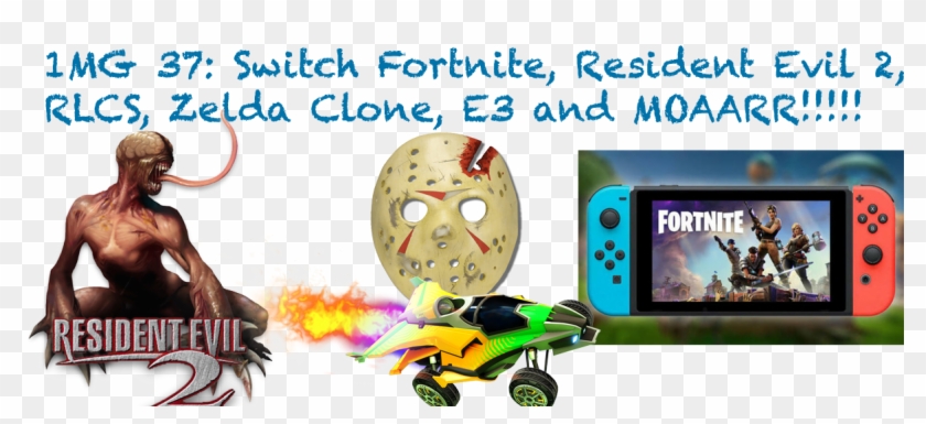 Switch Fortnite, Re2, Rlcs, Zelda Clone, E3 And More - Resident Evil 2 Clipart