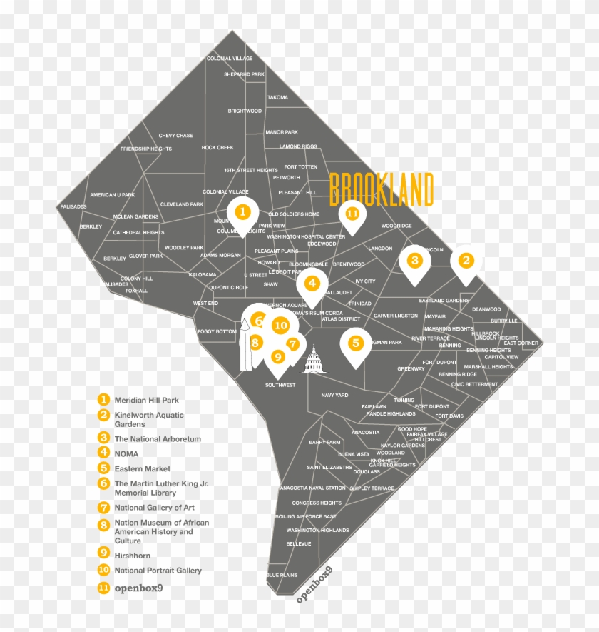 Dc Map - Triangle Clipart