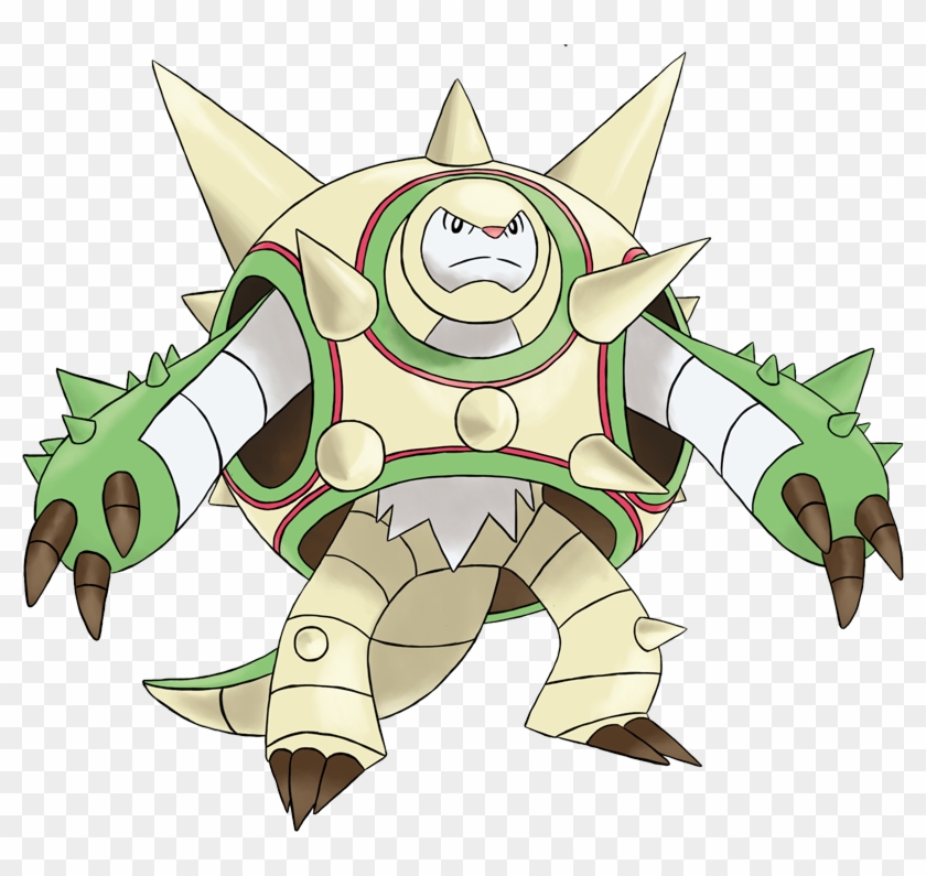 16,858,000 Exp - Mega Chesnaught Clipart #5069761