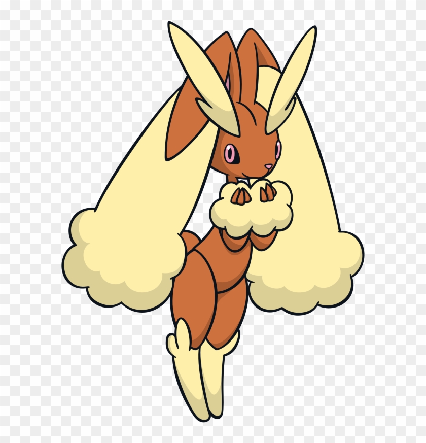 Lopunny Global Link Artwork - Pokemon Lopunny Dream World Clipart