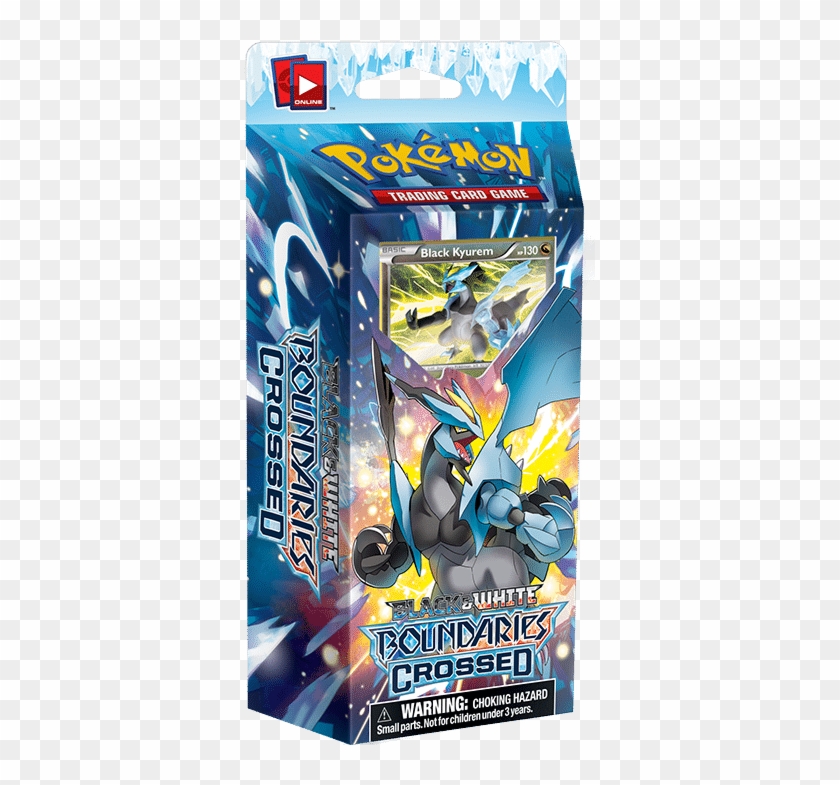 Pokemon Black Kyurem Black & White Boundaries Crossed - Pokemon Boundaries Crossed Deck Clipart