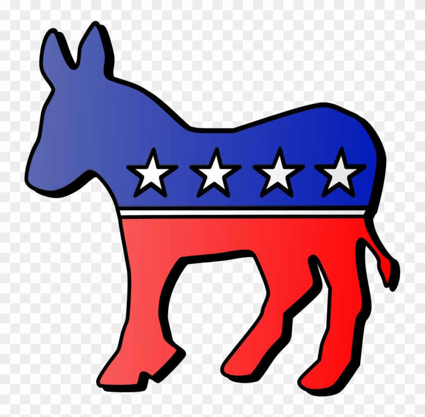 Miles City Voting Horse Candidate Democratic Party - Transparent Background Democrat Donkey Png Clipart