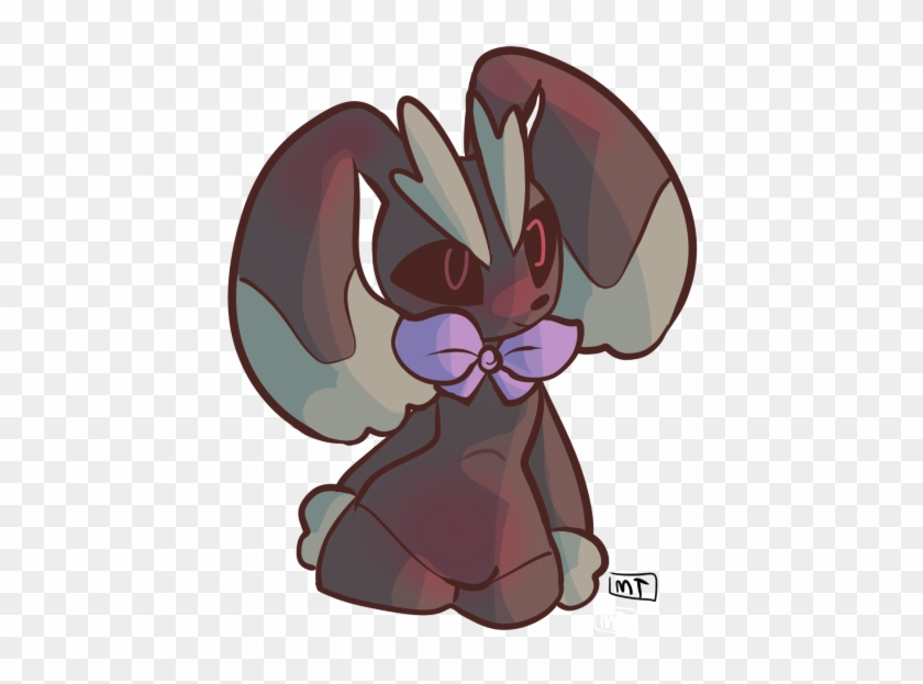 Lopunny With A Bow Clipart