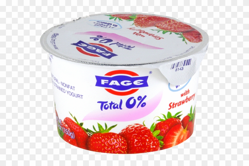 Fage Total 0% Strawberry Greek Yogurt - Fage Yogurt Clipart #5071119